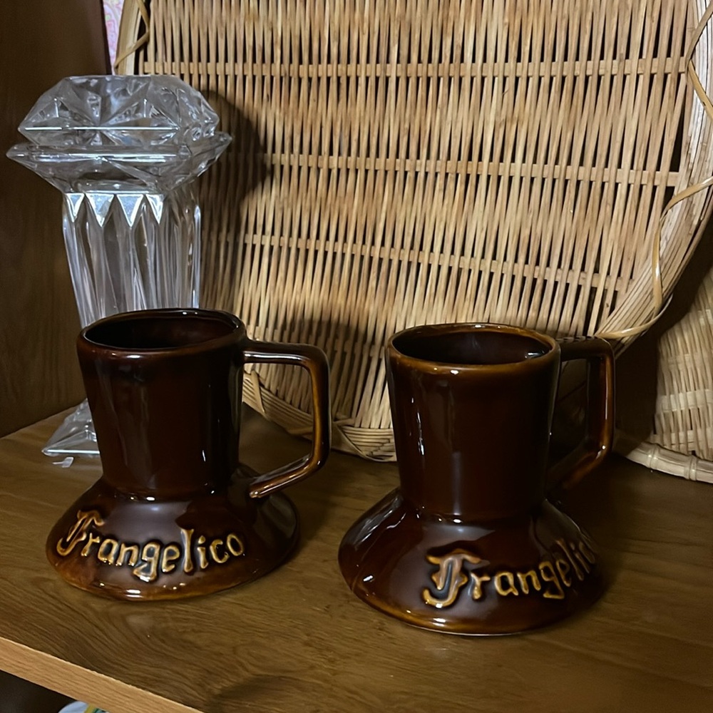 😄Ceramic mugs brown drip glazed